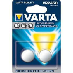 Varta CR2450 Lithium Blister 2 - Batterie - Battery - CR2450