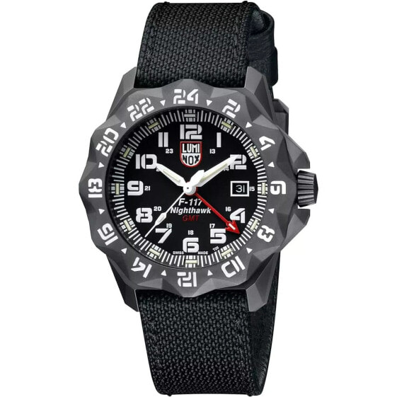 Luminox Men's F-117 Nighthawk Quartz Black Dial Watch - XA.6421 NEW