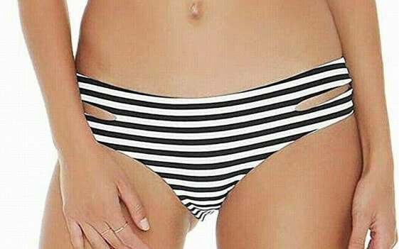 LSpace Women's 181731 Domino Stripe Estella Bikini Bottom Swimwear Size M