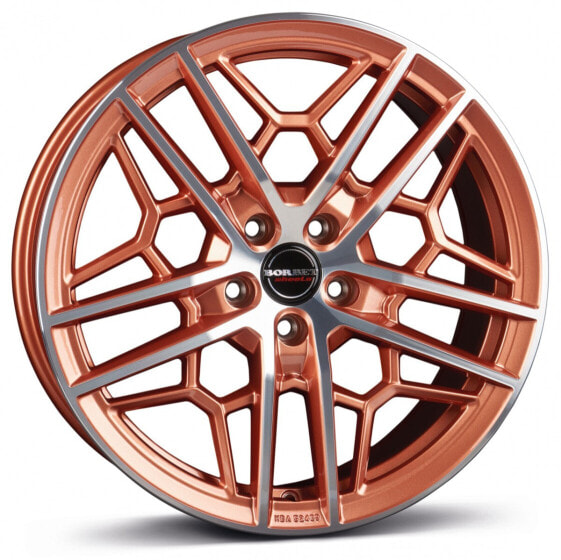 Колесный диск литой Borbet GTY copper polished glossy 8.5x19 ET45 - LK5/108 ML72.5