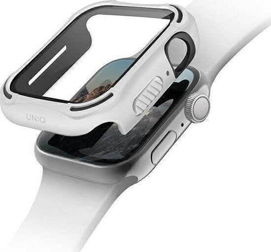 Uniq UNIQ etui Torres Apple Watch Series 4/5/6/SE 40mm. biały/dove white