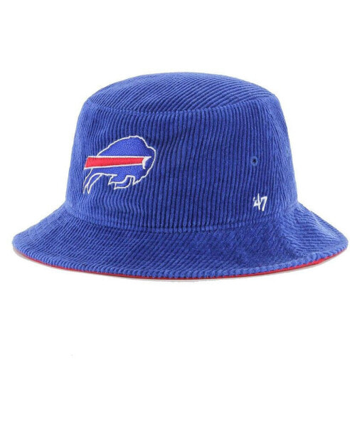 Men's Royal Buffalo Bills Thick Cord Bucket Hat