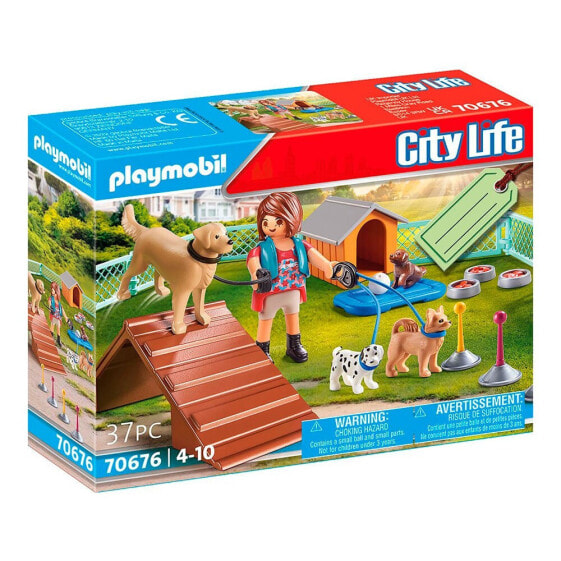 PLAYMOBIL Set Of Dog Coach Gift