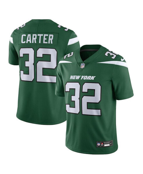 Мужская футболка Nike Michael Carter Green New York Jets Vapor F.U.S.E. Limited Jersey