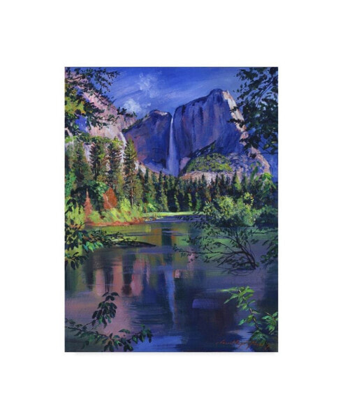 David Lloyd Glover 'Yosemite Falls' Canvas Art - 18" x 24"