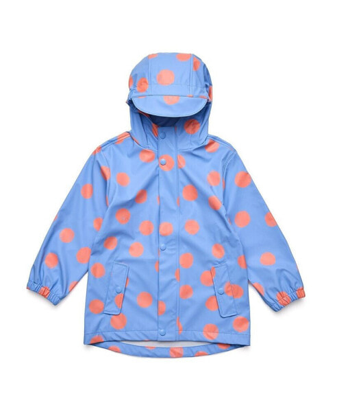 Куртка для малышей Snapper Rock Девочки Тоддлер Кукуруза Бирюзовы Линииlluminate<lemma>Raincoat</lemma>