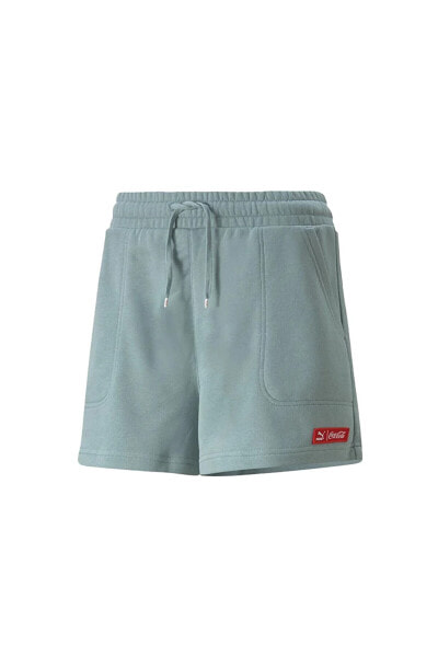 X Coca Cola High Waist Shorts