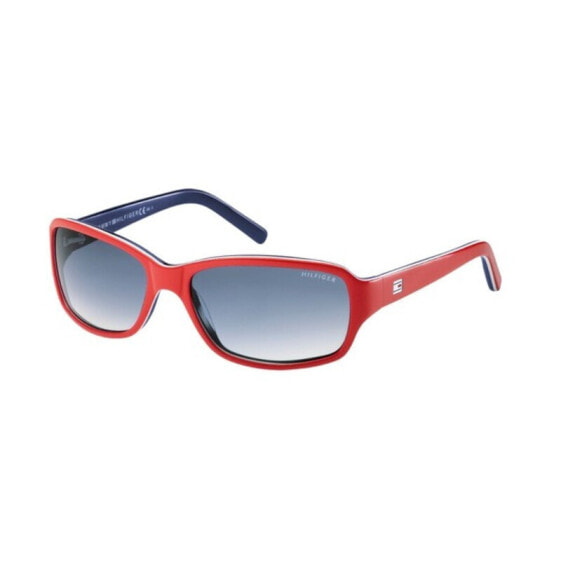 Женские солнцезащитные очки прямоугольные красные Tommy Hilfiger TH-1148S-UNL (53 mm)