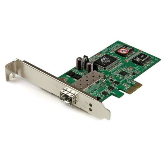 StarTech.com PCI Express Gigabit Ethernet Fiber Network Card w/ Open SFP - PCIe SFP Network Card Adapter NIC - Internal - Wired - PCI Express - Fiber - 2000 Mbit/s