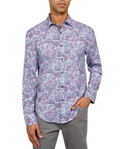 Men's Performance Stretch Paisley Shirt