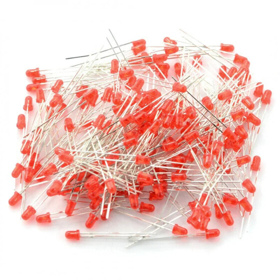 LED 3mm red - 1000pcs