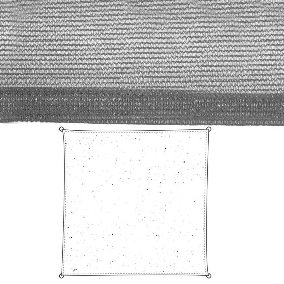 Навесы Тент 5 x 5 m Серый полиэтилен 500 x 500 x 0,5 cm
