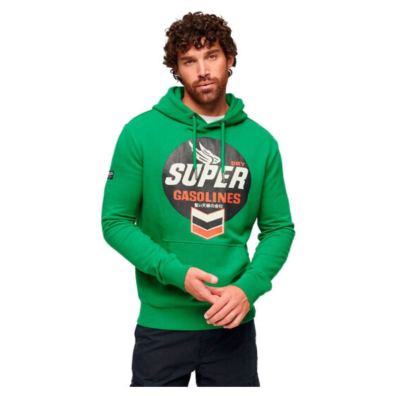 SUPERDRY Workwear Logo Graphic Hoodie