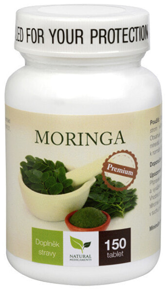Травяной премиум Моринга Natural Medicaments 150 таблеток