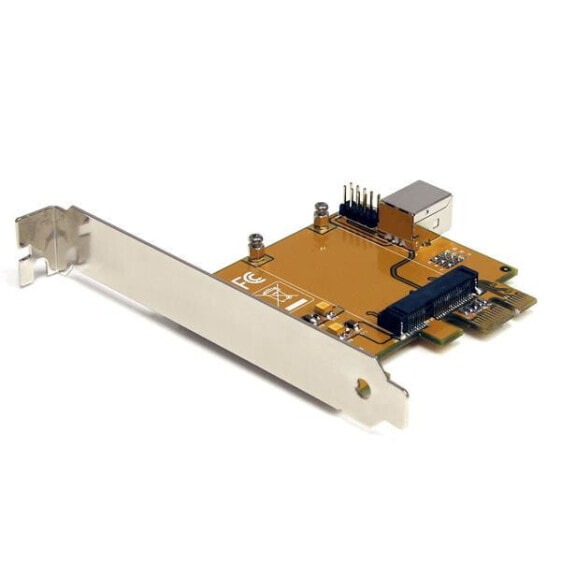 StarTech.com PCI Express to Mini PCI Express Card Adapter - PCIe - Mini PCIe - 0 - 55 °C - -20 - 85 °C - 5 - 95% - 14 mm