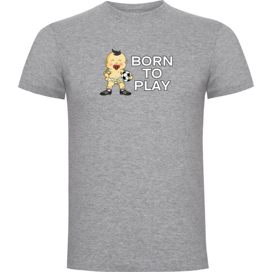 KRUSKIS Born To Play Football short sleeve T-shirt