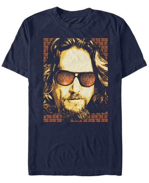 The Big Lebowski Men's The Dude Text Poster Short Sleeve T-Shirt