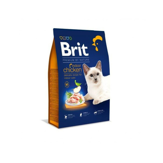 Сухой корм для кошек Brit PREMIUM BY NATURE INDOOR Для взрослых Курица 1,5 Kg