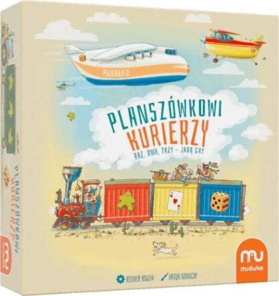 Настольная игра развивающая Muduko Gra planszowa Planszówkowi kurierzy