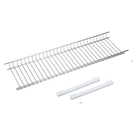 SAUVIC 55 cm stainless steel dish drainer cabinet