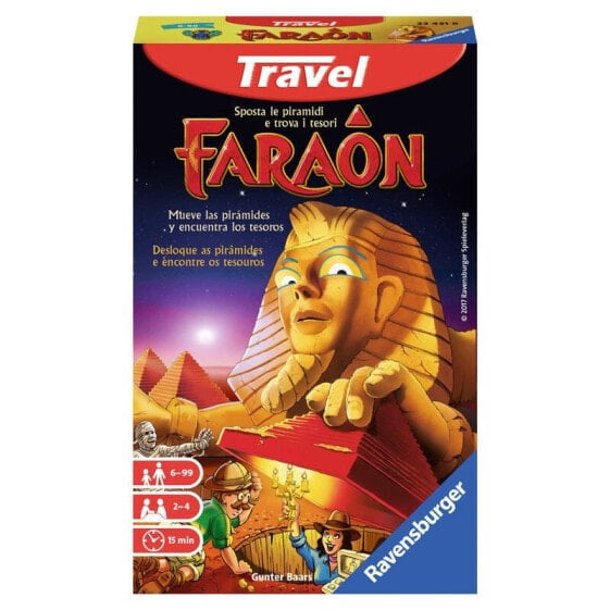 RAVENSBURGER Faraon Travel Spanish/Italian/Portuguese Board Game