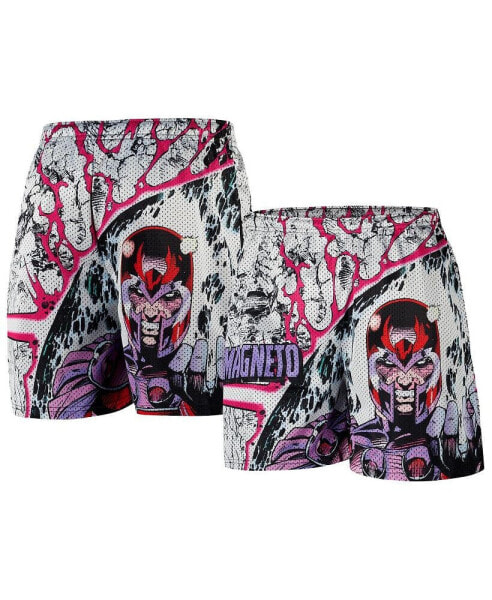 Men's White X-Men Magneto Retro Shorts