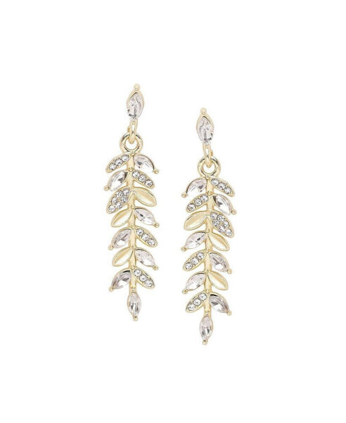 Women's Foliage Drop Earrings