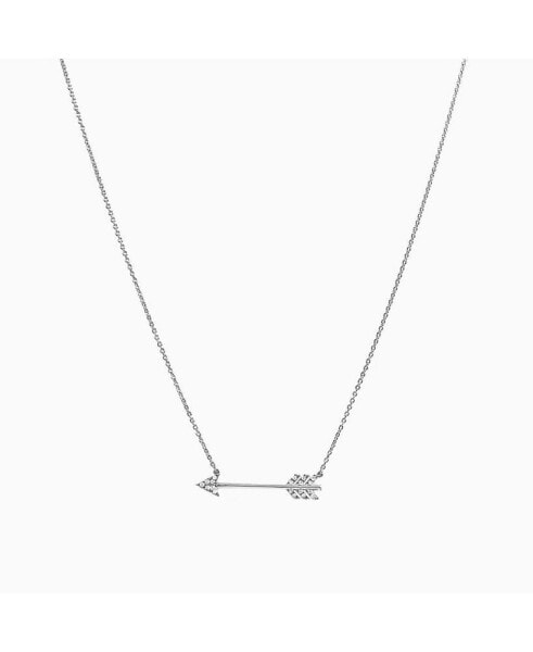Chevron Arrow Pendant Necklace