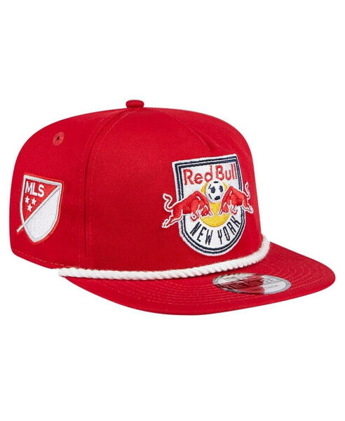 Men's Red New York Red Bulls The Golfer Kickoff Collection Adjustable Hat