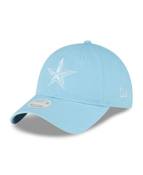 Big Boys and Girls Light Blue Dallas Cowboys Color Pack Brights 9TWENTY Adjustable Hat