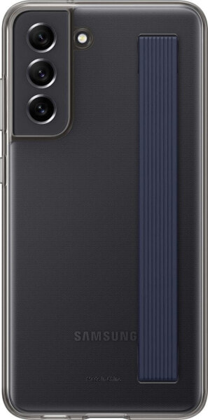 Чехол для смартфона Samsung Etui Slim Strap Cover do S21FE темно-серый