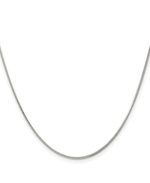 Stainless Steel 1.2mm Square Snake Chain Necklace
