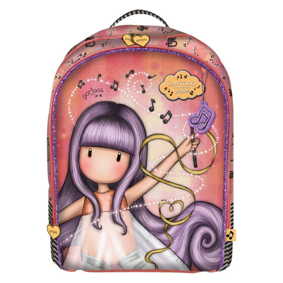 Детский рюкзак Santoro London Little Dancer Лососевый (32 x 45 x 13.5 см) 🎒