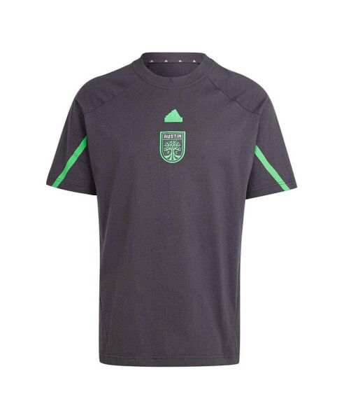 Men's Black Austin FC 2024 Travel Raglan T-Shirt