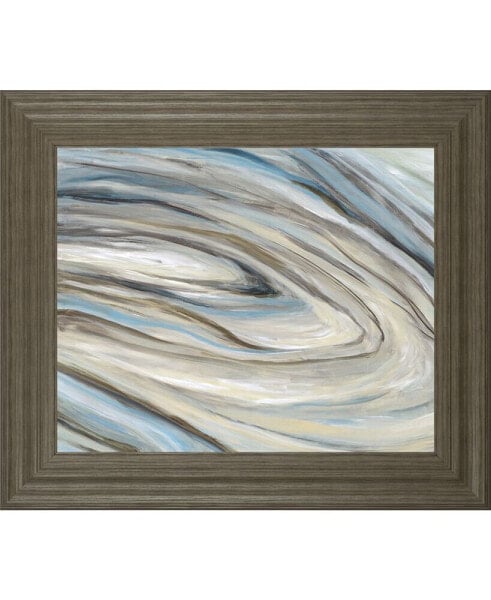 Blue Amethyst by Wani Pasion Framed Print Wall Art, 22" x 26"