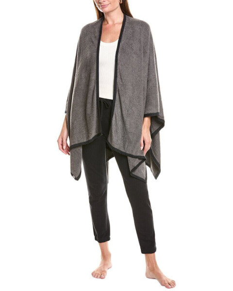 Barefoot Dreams Cozy Chic Light Bordered Wrap Women's Os