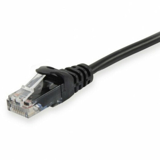 Жесткий сетевой кабель UTP кат. 6 Equip 0,5 m Чёрный 4 штук
