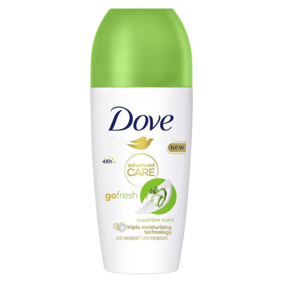 Dove Advanced Care Go Fresh Cucumber & Green Tea 48h 50 ml antiperspirant Roll-on für Frauen