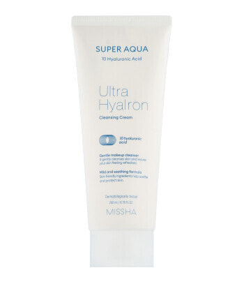 Missha Super Aqua Ultra Hyalron Cleansing Cream (200 ml)