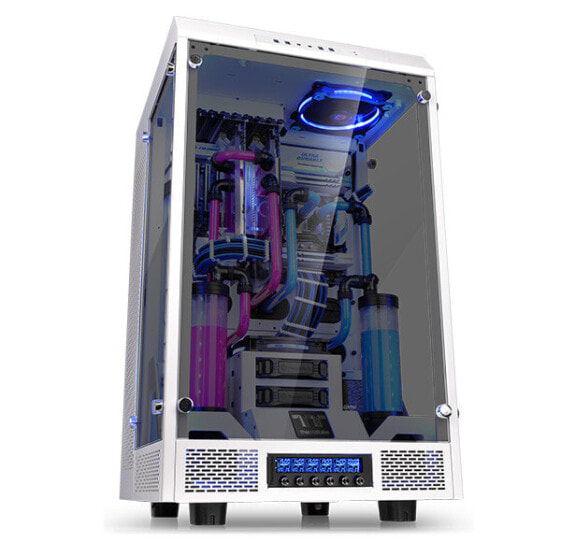 Thermaltake The Tower 900 Snow Edition - Full Tower - PC - White - ATX - EATX - micro ATX - Mini-ITX - SGCC - Tempered glass - Home/Office