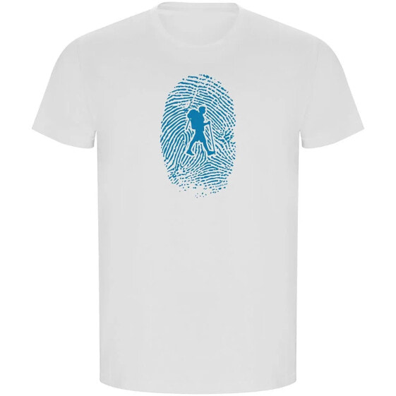 KRUSKIS Hiker Fingerprint ECO short sleeve T-shirt