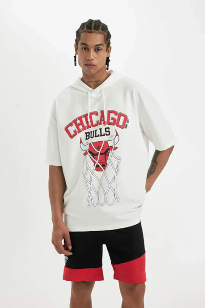 Футболка DeFactoFit NBA Chicago Bulls Oversize Fit Rusya 2021