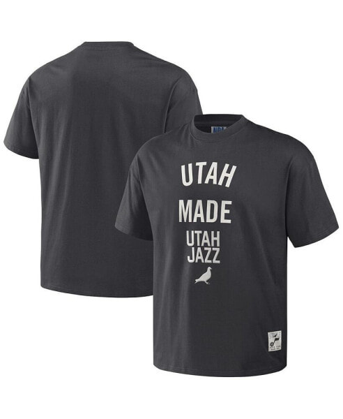 Men's NBA x Anthracite Utah Jazz Heavyweight Oversized T-shirt