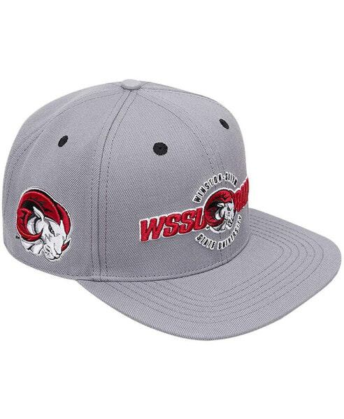 Men's Gray Winston Salem Rams Evergreen WSSL Snapback Hat
