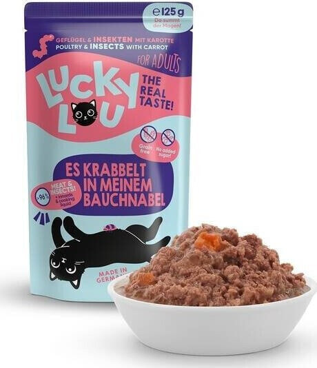 Whiskas Lucky Lou Karma Dla Kota Drób Owady 125g