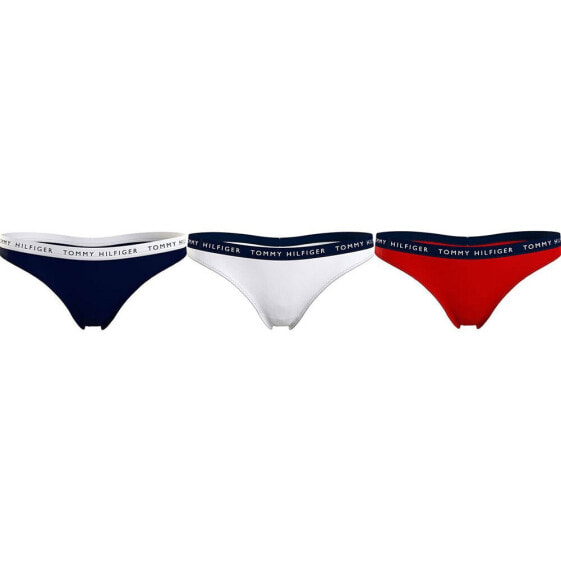 TOMMY HILFIGER Cotton Thong 3 Units