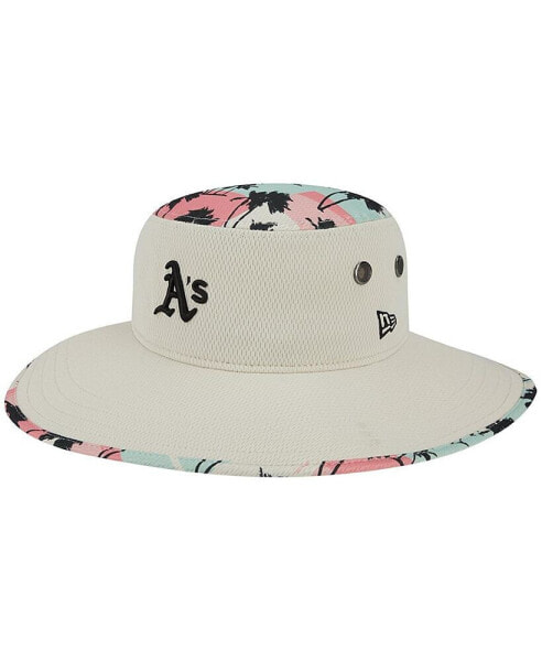 Men's Natural Oakland Athletics Retro Beachin' Bucket Hat