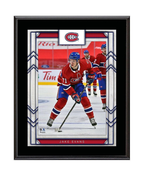 Jake Evans Montreal Canadiens 10.5" x 13" Sublimated Player Plaque