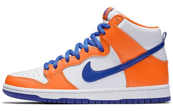 Nike Dunk SB High Danny Supa 四大天王 高帮 板鞋 男女同款 白蓝橙 / Кроссовки Nike Dunk SB AH0471-841