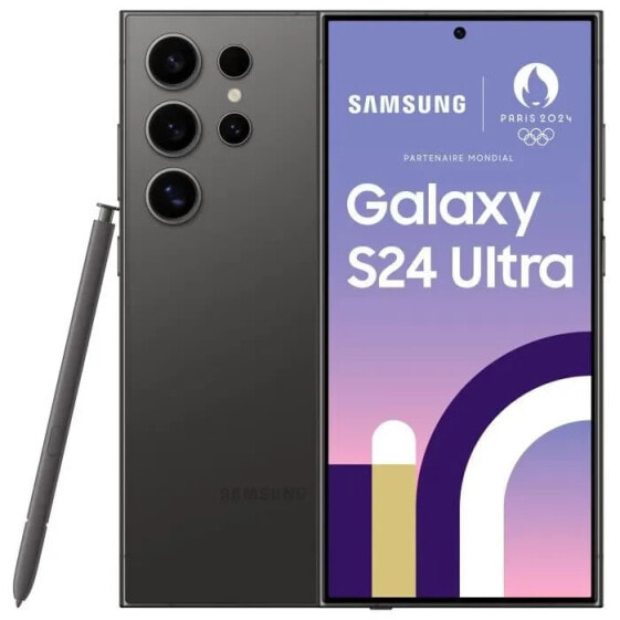 SAMSUNG Galaxy S24 Ultra Smartphone 256 GB Schwarz